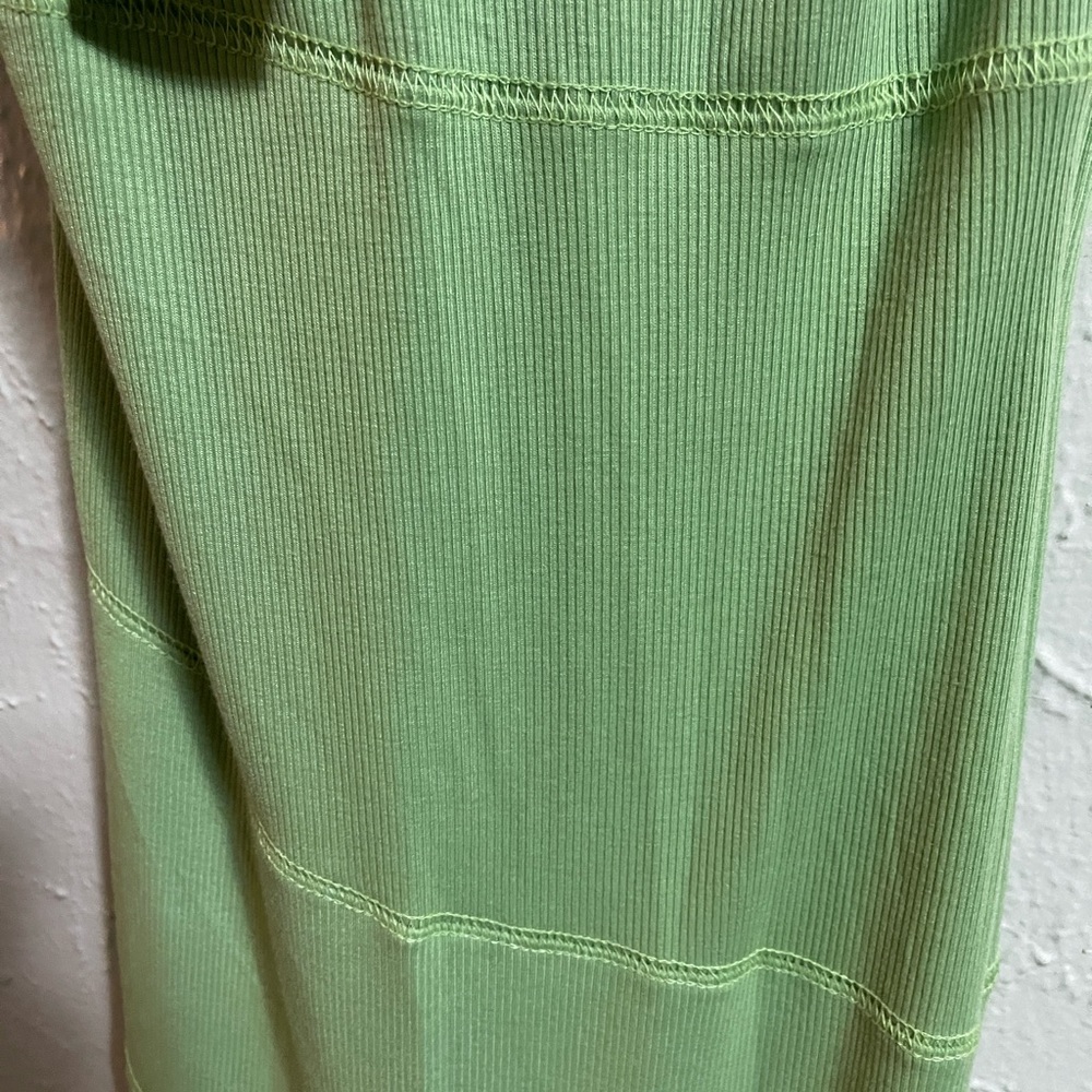 STRAPLESS GREEN DRESS - Picture 2 of 3